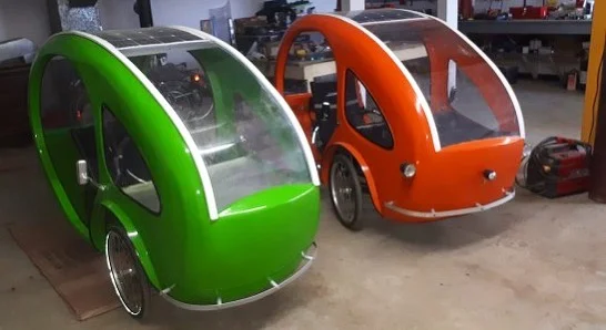Projet de bulle vélo électrique